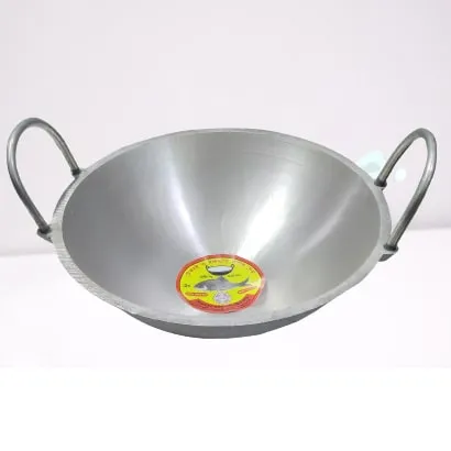 Casting Kadai Silver (Medium Size)- কাস্টিং কড়াই